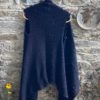 Hand knitted shawl collar shrug (Code-UW163P1513F)