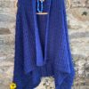 Hand knitted shawl collar shrug (Code-UW163P1528F)