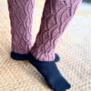 Hand Knitted Leg Warmers (Code - UW229N047F)