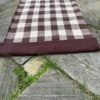 Handwoven yoga mat with checks (Code-UU242TC116)