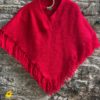 Hand knitted free size poncho (Code-UW232N211F)