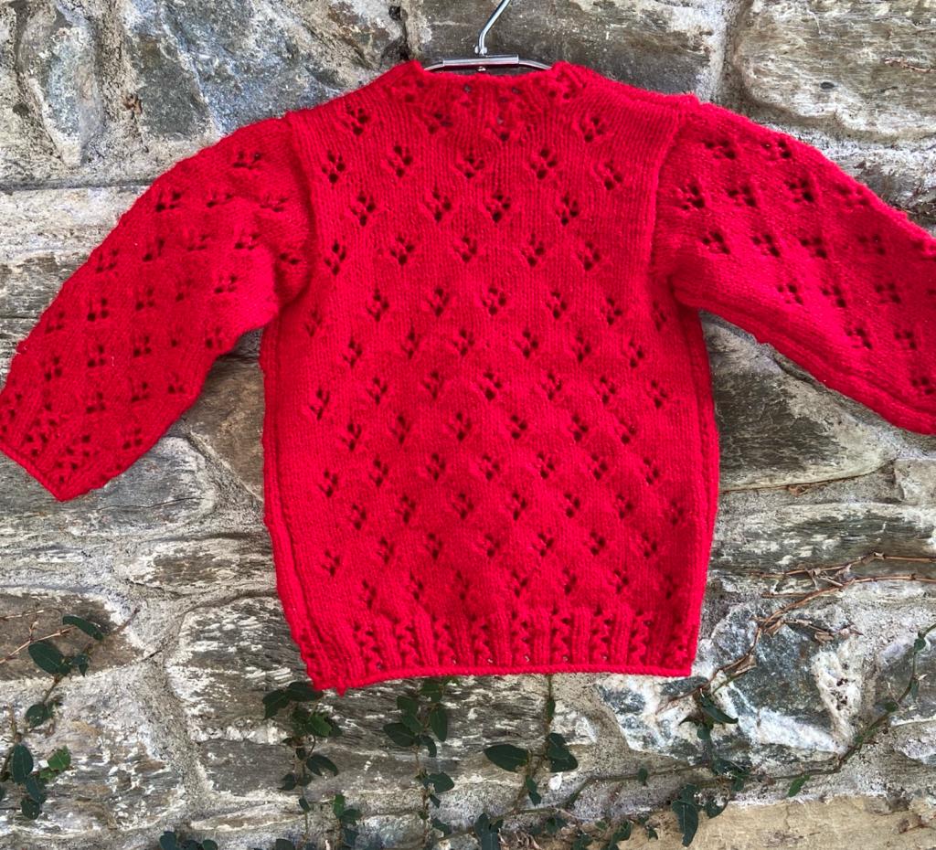 Hand knitted, Kids wear - 1 to 2 year (Unisex) (Code - UK50N211B)