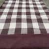 Handwoven yoga mat with checks (Code-UU242TC116)