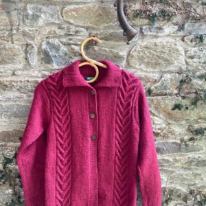 Hand knitted full sleeves cardigan (Code-UW130N076)
