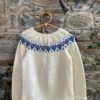 Hand knitted round neck pullover (Code - UW105NC85 )