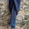 Hand Knitted Muffler with Multi Color Stripes (Code - UW191NC30F)