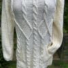 Hand knitted full sleeves pullover with aran cable design (Code - UW84N024 )