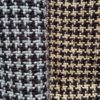 Handwoven woolen houndstooth shawl (Code-UW200NC106F)