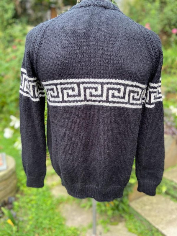 Hand knitted full sleeves pullover with round neck (Code - UM26NC07)