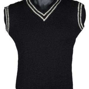 V neck Pullover Sleeveless - Cricket Pattern (Code -UM150NC10)