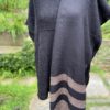 Handwoven woolen shawl with side border (Code-UW199P1513F)