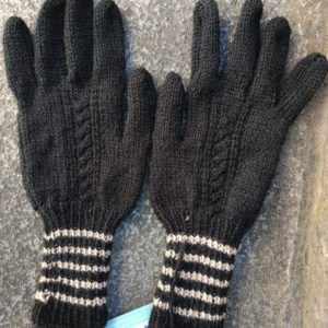 Gloves - Black (Code-UW327N015VF)