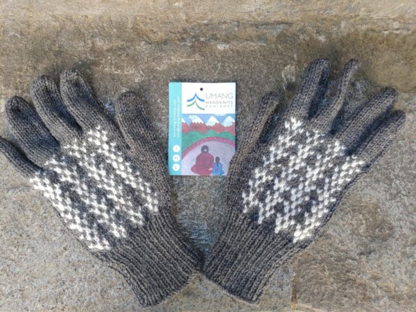 Gloves - Grey (Code -UW228N207VF)