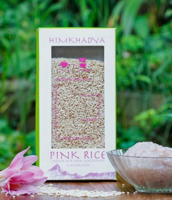 Pink Sticky Meghalaya Rice(500gms/1kg)